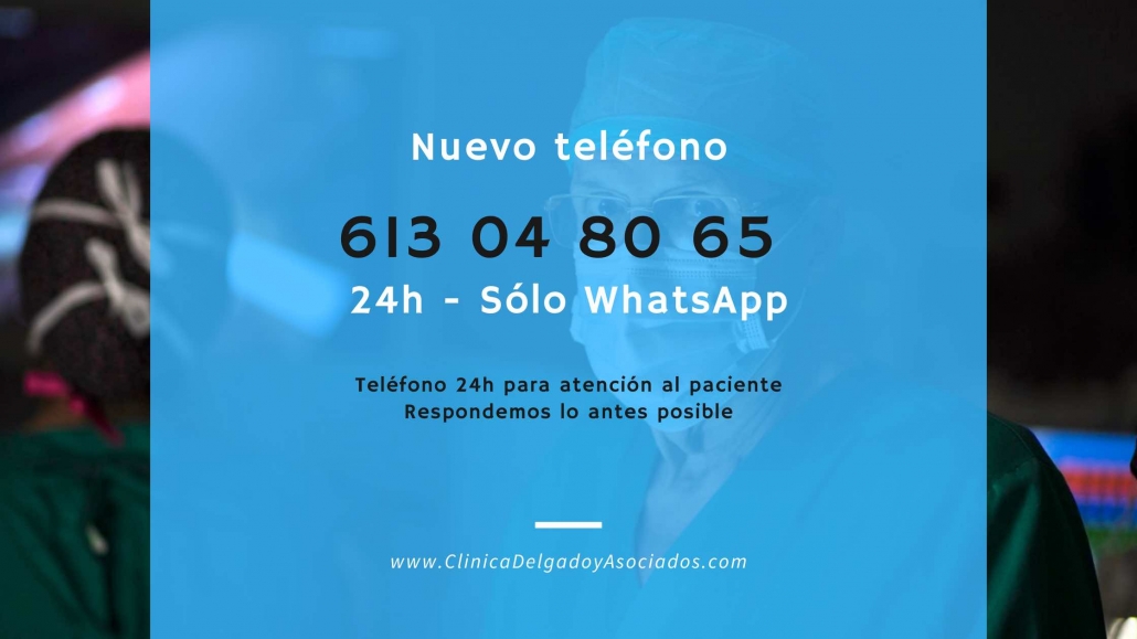 nuevo telefono whatsapp clinica delgado y asociados cirugia obesidad valencia